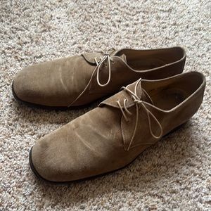 JIL SANDER Tan Suede Shoes “Used!”